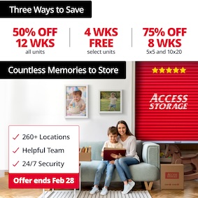 Access Storage  - Sydney Promotion
